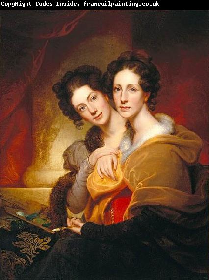 Rembrandt Peale The Sisters (Eleanor and Rosalba Peale)